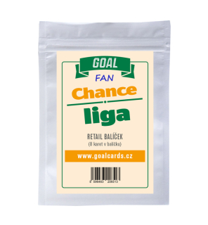 Balíček hokejových karet Goal Cards Chance Liga 2022-23 Série 2 Retail FAN