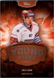 Hokejová karta Kelly Klíma OFS 2020-21 Série 1 Young Power