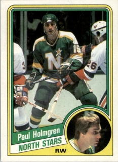 Hokejová karta Paul Holmgren Topps 1984-85 řadová č. 74
