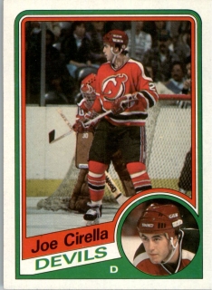 Hokejová karta Joe Cirella Topps 1984-85 řadová č. 85