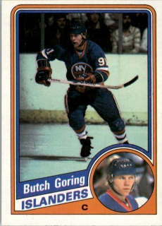 Hokejová karta Butch Goring Topps 1984-85 řadová č. 95