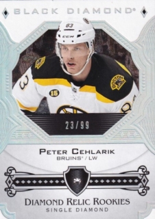 Hokejová karta Peter Cehlarik UD Black Diamond 17-18 Diamond Relic RC /99