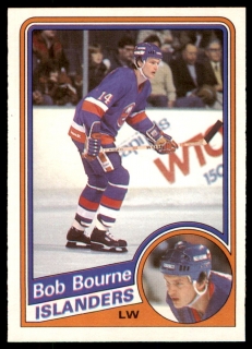 Hokejová karta Bob Bourne O-Pee-Chee 1984-85 řadová č. 123
