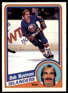 Hokejová karta Bob Nystrom O-Pee-Chee 1984-85 řadová č. 132
