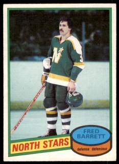 Hokejová karta Fred Barrett O-Pee-Chee 1980-81 řadová č. 253
