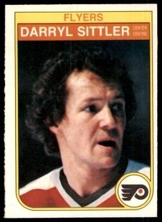 Hokejová karta Darryl Sittler O-Pee-Chee 1982-83 řadová č. 257