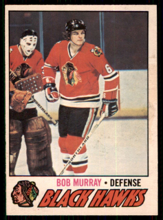 Hokejová karta Bob Murray O-Pee-Chee 1977-78 řadová č. 12