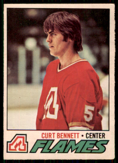 Hokejová karta Curt Bennett O-Pee-Chee 1977-78 řadová č. 97