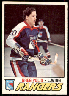 Hokejová karta Greg Polis O-Pee-Chee 1977-78 řadová č. 112
