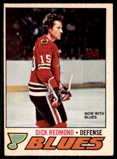 Hokejová karta Dick Redmond O-Pee-Chee 1977-78 řadová č. 213