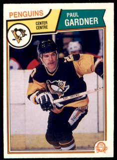 Hokejová karta Paul Gardner O-Pee-Chee 1983-84 řadová č. 280