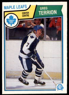 Hokejová karta Greg Terrion O-Pee-Chee 1983-84 řadová č. 342