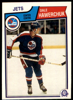 Hokejová karta Dale Hawerchuk O-Pee-Chee 1983-84 řadová č. 385
