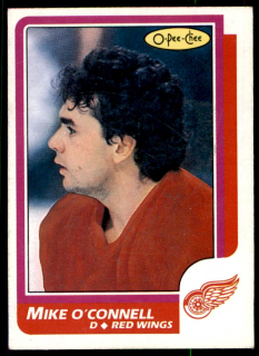 Hokejová karta Mike O'Connell O-Pee-Chee 1986-87 řadová č. 140