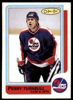 Hokejová karta Perry Turnbull O-Pee-Chee 1986-87 řadová č. 170