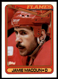 Hokejová karta Jamie Macoun Topps 1990-91 řadová č. 265