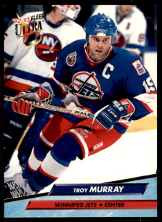 Hokejová karta Troy Murray Fleer Ultra 1992-93 řadová č. 443
