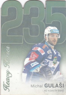 Hokejová karta Michal Gulaši OFS 17/18 S.I. Statistics Die-Cut /19