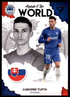 Fotbalová karta Lubomír Tupta Fortuna Liga 21-22 S2 Against the World č. AW36