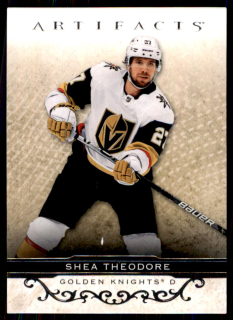 Hokejová karta Shea Theodore UD Artifacts 2021-22 řadová č. 47