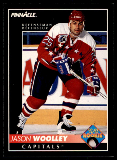 Hokejová karta Jason Woolley Pinnacle 1992-93 Rookie č. 415