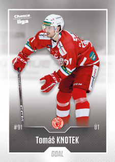 Hokejová karta Tomáš Knotek Goal S1 2022-23 řadová č. 113