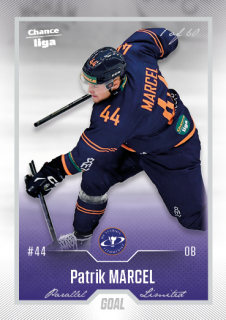 Hokejová karta Patrik Marcel Goal S1 2022-23 Silver 1 of 60 č. 63