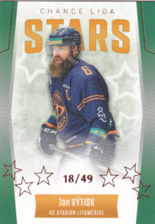 Hokejová karta Jan Výtisk Goal S1 2022-23 Chance liga Stars 18/49 č.ST-5
