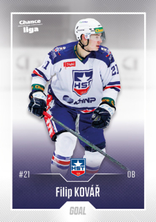 Hokejová karta Filip Kovář Goal S2 2022-23 řadová č. 276