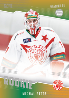Hokejová karta Michal Pittr Goal S2 2022-23 Rookie č. 9