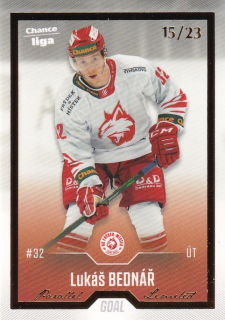 Hokejová karta Lukáš Bednář Cards 2022-23 Série 2 Gold č.340