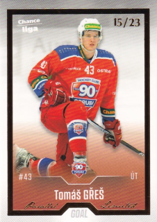 Hokejová karta Tomáš Gřeš Cards 2022-23 Série 2 Gold č.365