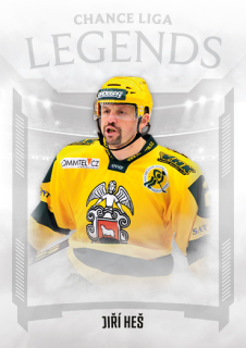 Hokejová karta Jiří Heš Goal S2 2022-23 Legends č. 20