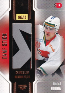 Hokejová karta Michal Rouha Goal S2 2022-23 Game Stick /35 č. 54