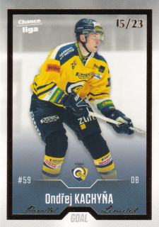 Hokejová karta Ondřej Kachyňa Cards 2022-23 Série 2 Gold č.390