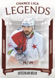 Hokejová karta Vítězslav Bílek Goal S2 2022-23 Legends 29/29 č. 24