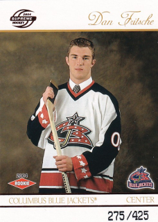 Hokejová karta Dan Fritsche Pacific Supreme 2003-04 Rookie /425 č. 114