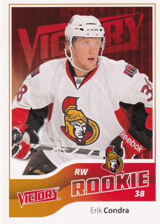 Hokejová karta Erik Condra UD Victory 2011-12 Rookie č. 234