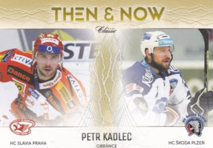 hokejová karta Petr Kadlec OFS 16/17 S.II. Then and Now