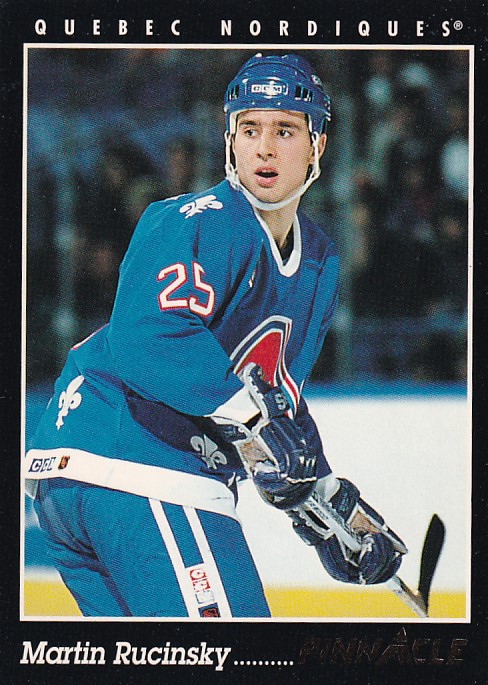 Hokejová karta Martin Ručinský Pinnacle 1993-94 řadová č. 196