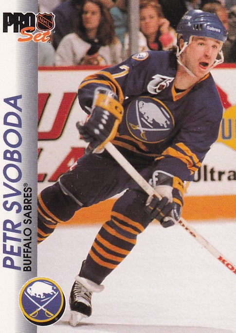Hokejová karta Petr Svoboda Pro Set 1992-93 řadová č. 16