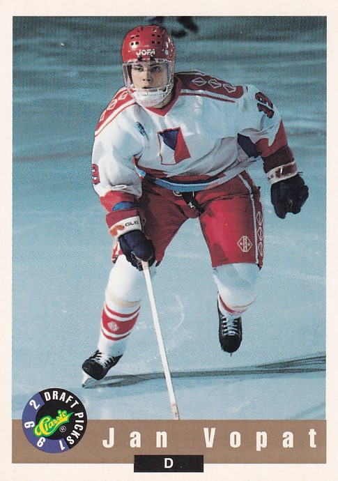 Hokejová karta Roman Vopat Classic 1992-93 č. 36