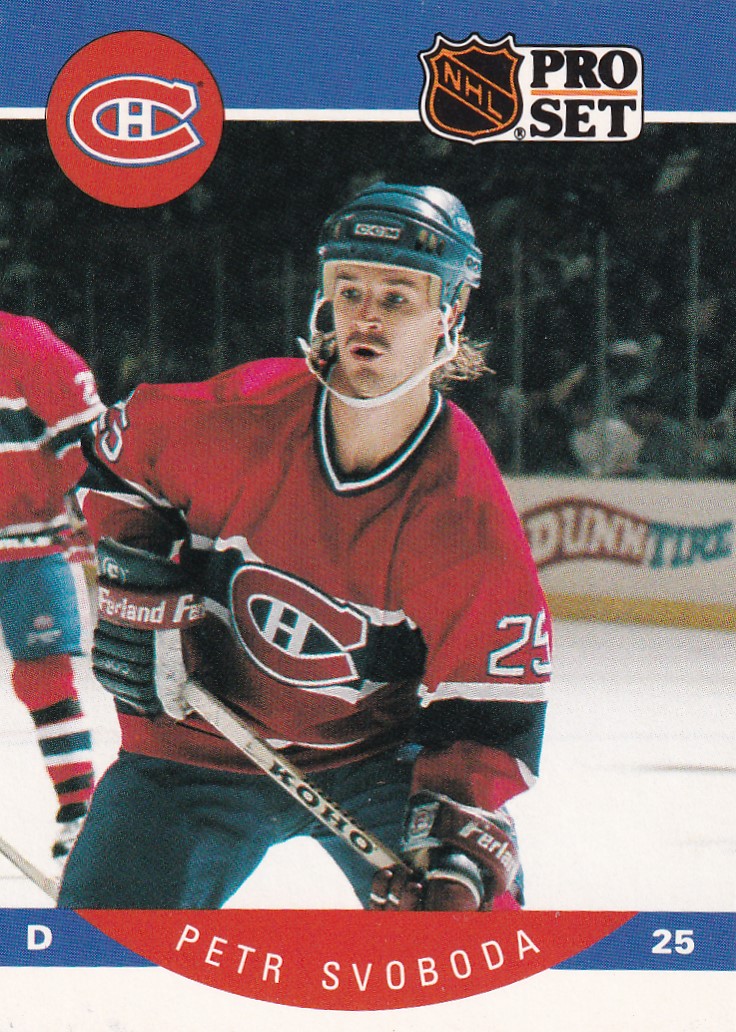 Hokejová karta Petr Svoboda Pro Set 1990-91 řadová č. 161