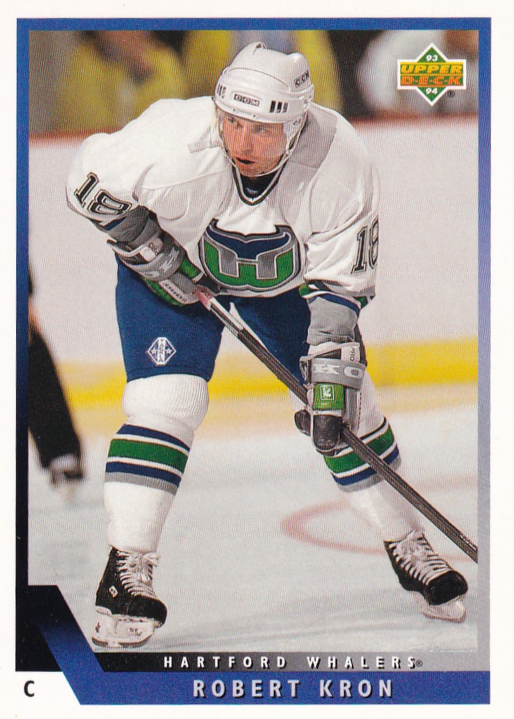 Hokejová karta Robert Kron Upper Deck 1993-94 řadová č. 359