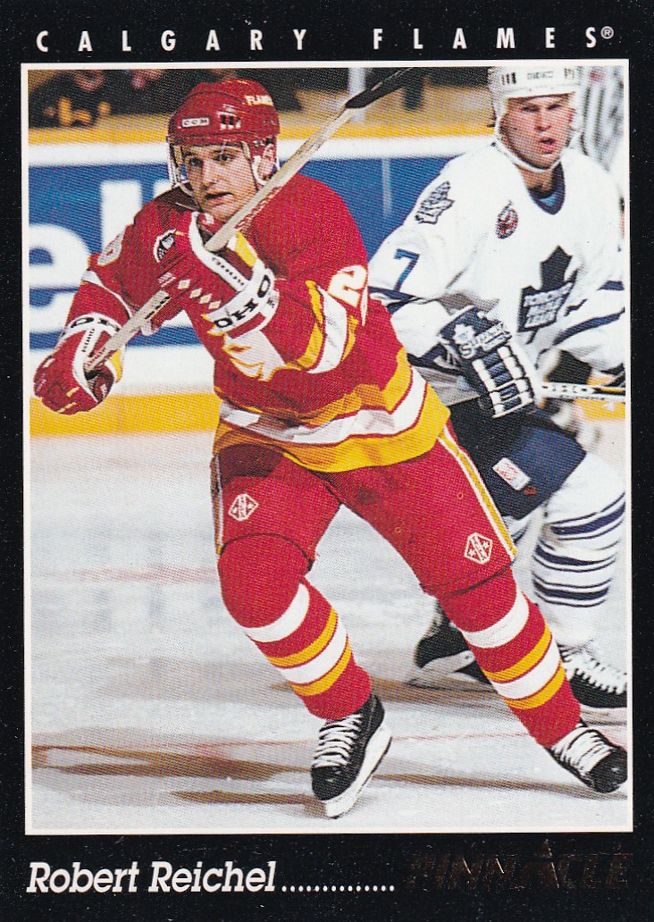 Hokejová karta Robert Reichel Pinnacle 1993-94 řadová č. 35