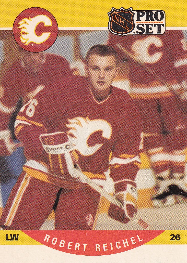 Hokejová karta Robert Reichel Pro Set 1990-91 Rookie č. 595