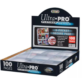 Ultra Pro Fólie PLATINUM SECURE na 9 karet 100ks. třídírkové!!!