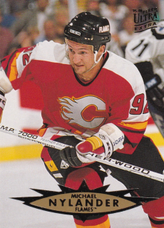 Hokejová karta Michael Nylander Fleer Ultra Extra 1995-96 řadová č. 213