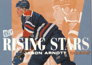 Hokejová karta Jason Arnott Fleer Ultra Extra 1995-96 Rising Stars č. 1 of 10