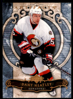 Hokejová karta Dany Heatley UD Artifacts 2007-08 řadová č.11